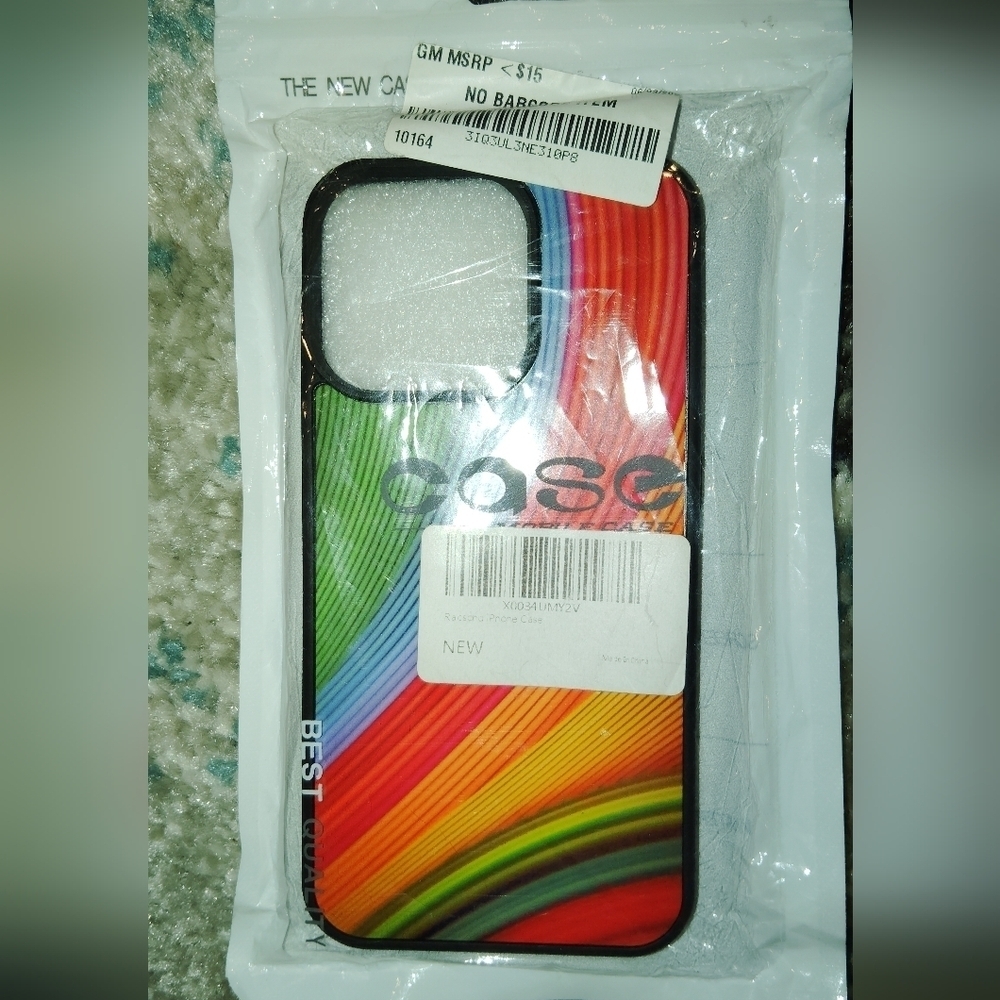 I phone 15 jelly case w/ screen protector
